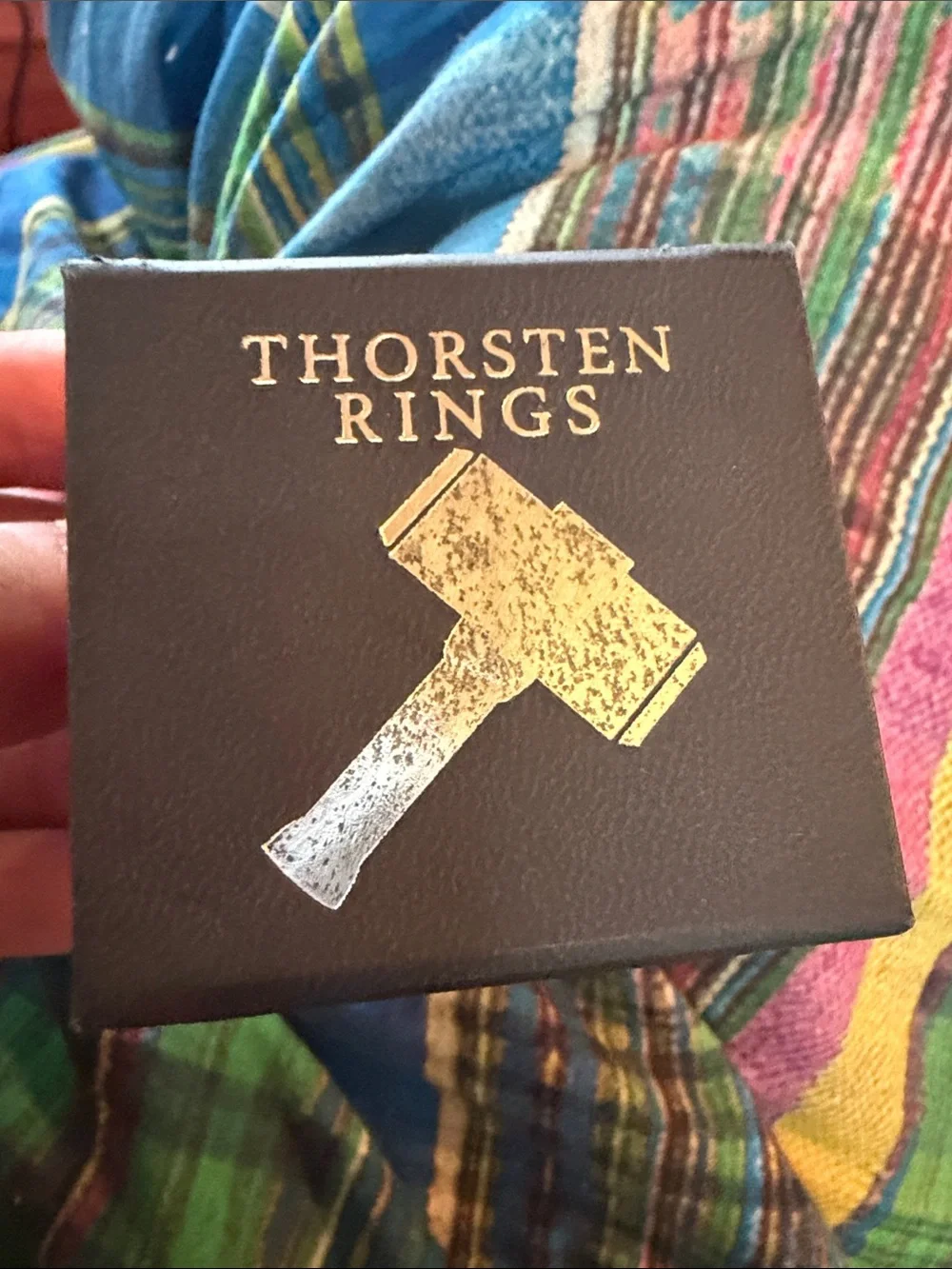 Men's Wedding Band Thorsten Rings Tungsten Carbide Size 11 No Bad Vibes